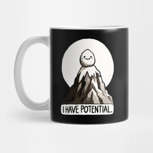Physics Joke - I have Potential Rock Mountain Mug